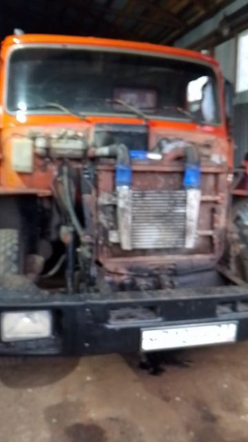 заводим ЗИЛ после установки дизеля