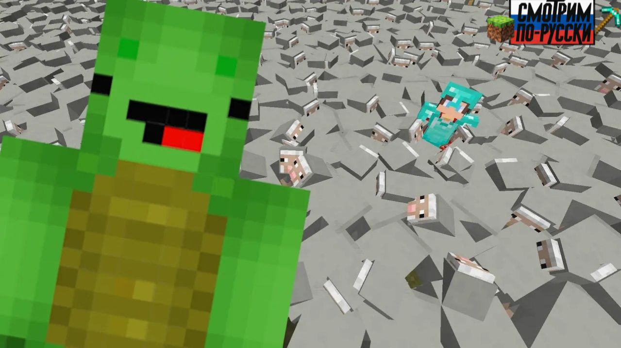Я ТАЙНО ИСПОЛЬЗОВАЛ КРЕАТИВ В МАЙНКРАФТЕ  ЭПИЗОД 2  L СМОТРИМ ПО-РУССКИ