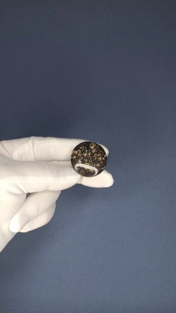 Пуговицы коричневые размер  48 Артикул 01366