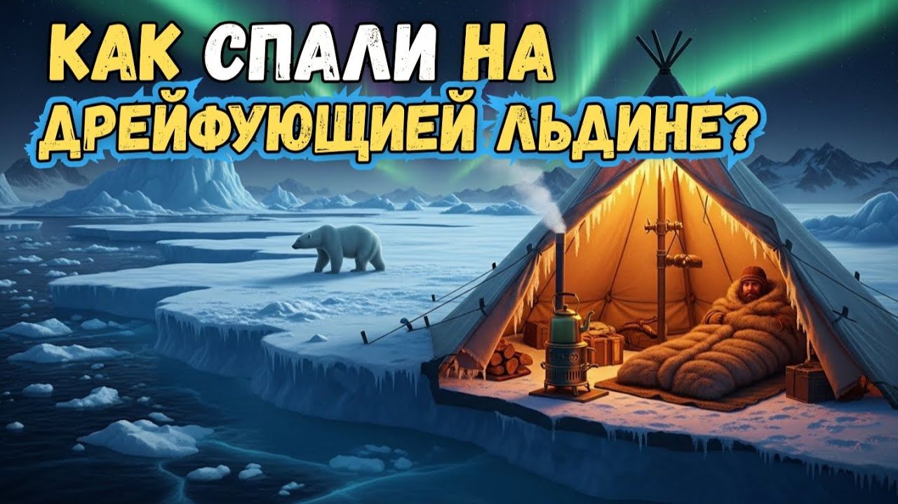 Как полярники спали на плывущем льду посреди АрктикиЛекция для сна