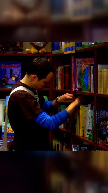 Теория Большого Взрыва  Шелдон ищет друзей... в детском отделе!  Гений среди детей 