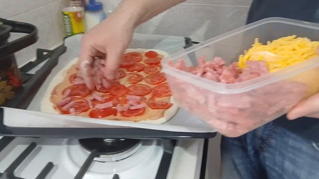 как приготовить быстро пицу