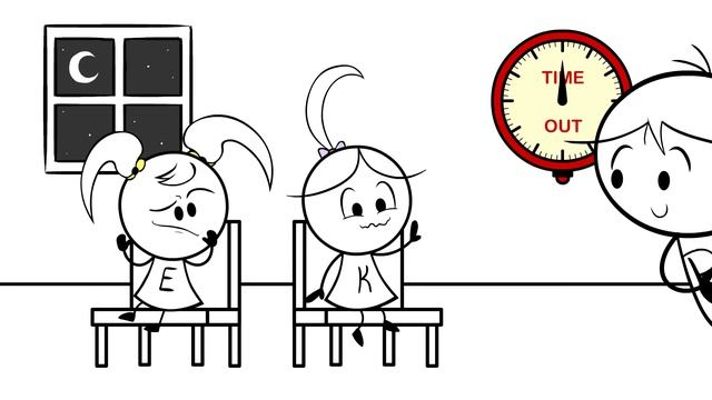 Trick Or Treating For Halloween Candy With Emma  Kate ! EK Doodles Cute Animation