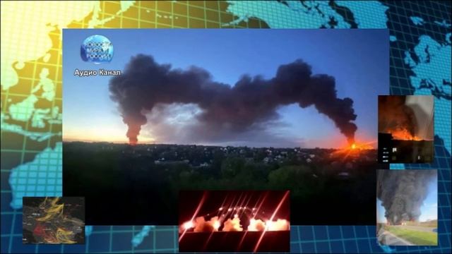 Украина в огне: ВС РФ нанесли массированный удар по вражеским объектам