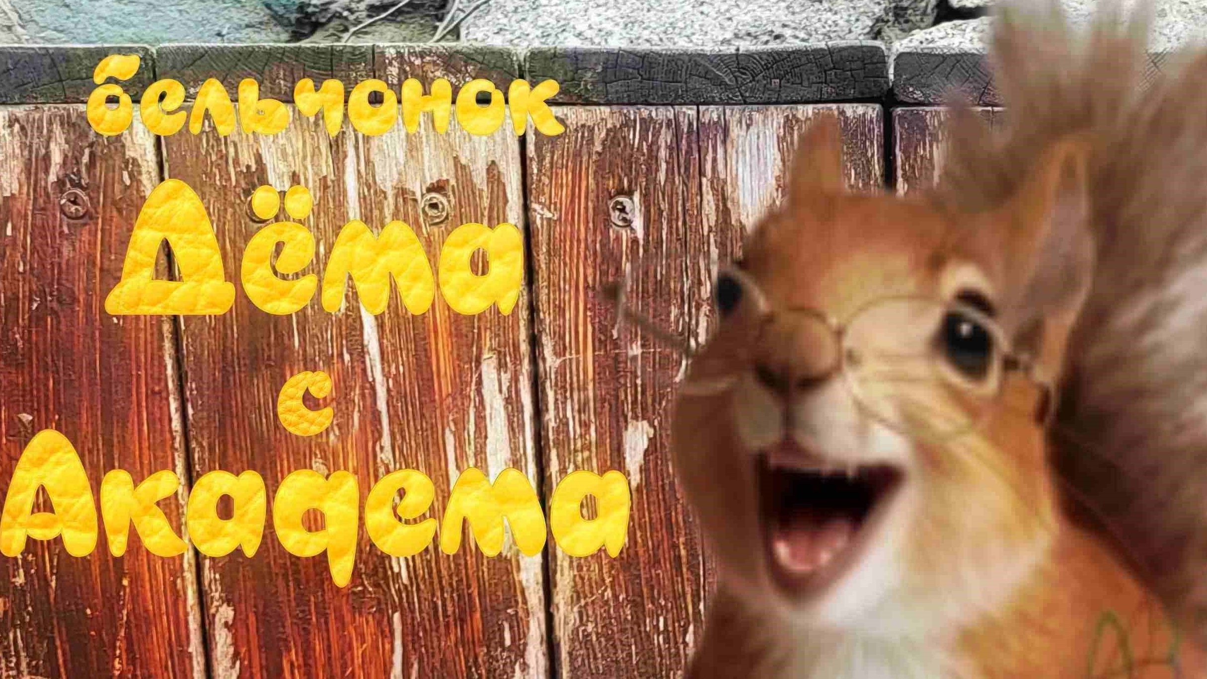 Бельчонок Дёма_Взрослые считалочки_Эники-беники...