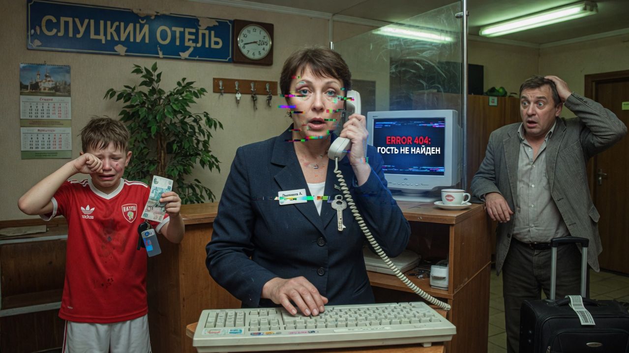 Трёх этажный Отель - Серия 8 - Фывапролджэ