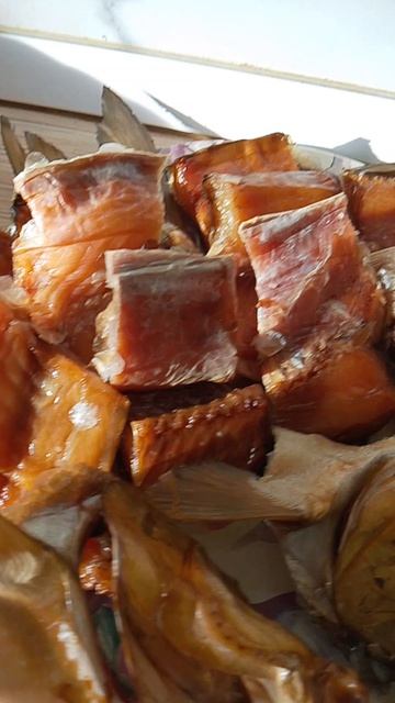 картошка с жерехом холодного копчения