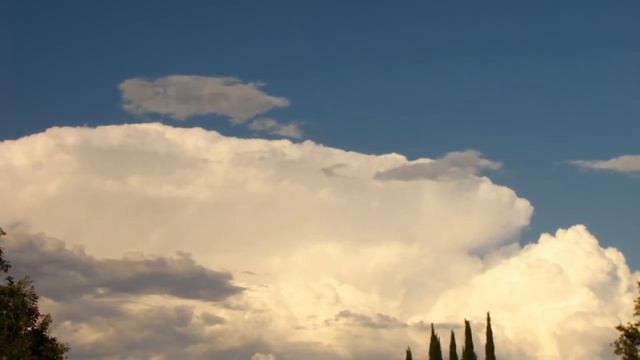 Huge Cumulonimbus Cloud Forming In Timelapse Natural V10106