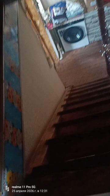 Нона на 2 этаже спит