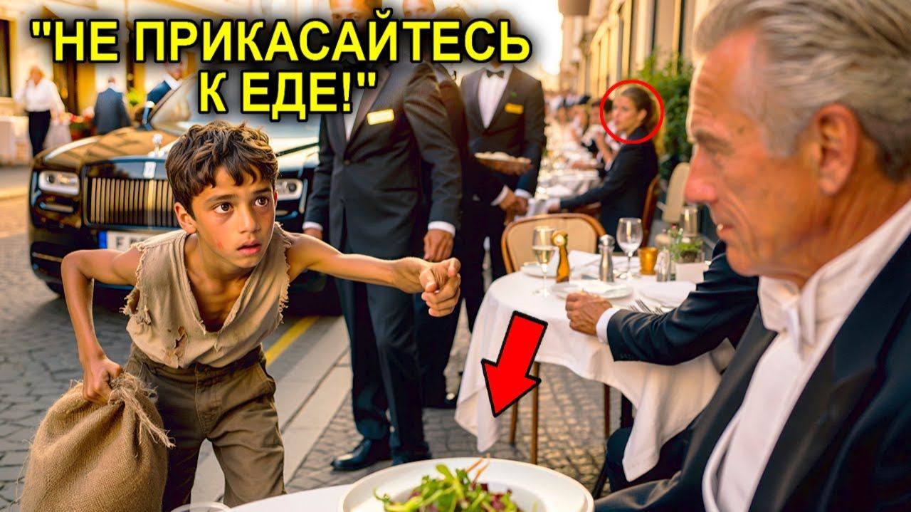 Нищий мальчик произнес Не ешь это!  Миллиардер не послушал бы если бы не увидел это сам!