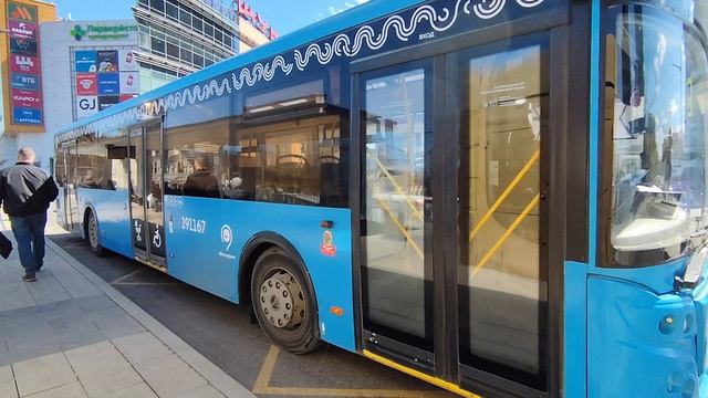 автобус ЛиАЗ 5292 борт 191167 маршрут 800