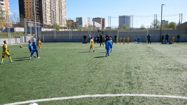 25.04. Летнее Первенство. ФК Чайка - ФК Ростов-желтые 1:7 2018 г.р. Стадион ФОК Чайка-Северный