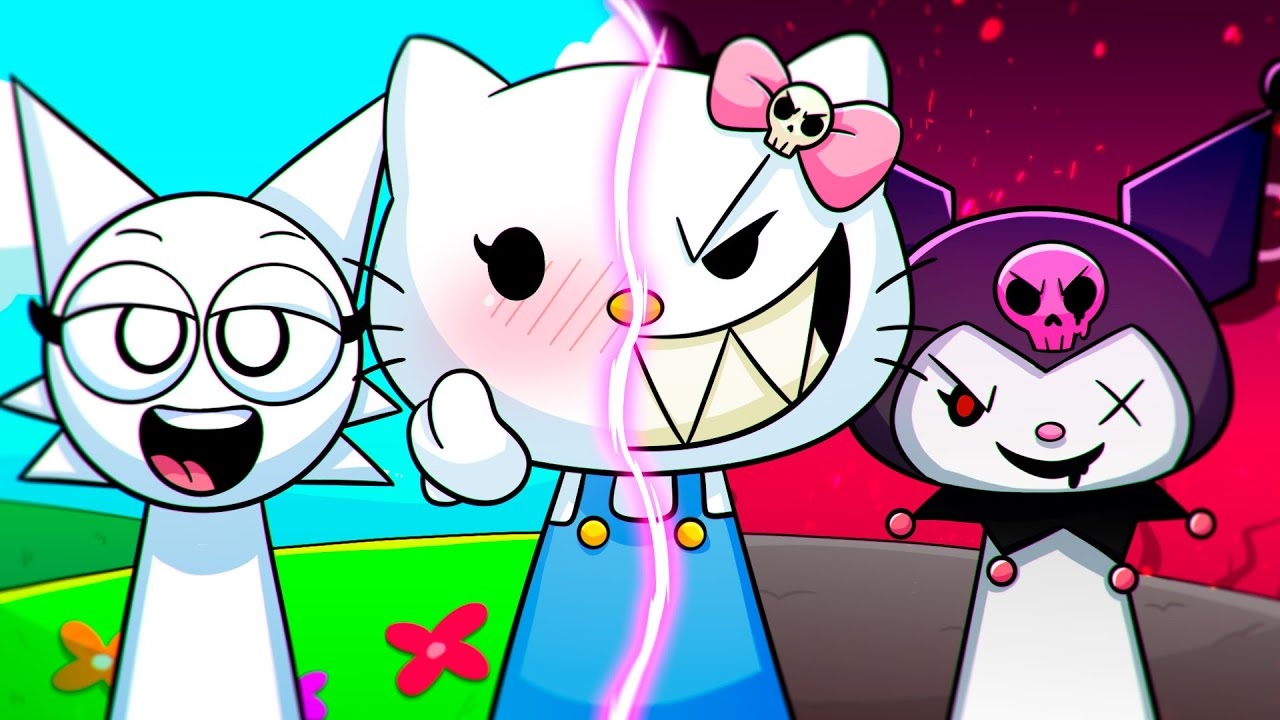 SPRUNKI ХЭЛЛОУ КИТИ НА СВОБОДЕ!!! INCREDIBOX АНИМАЦИИ