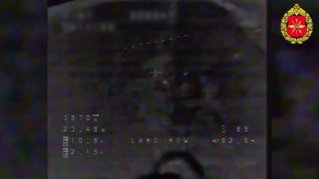 Боевая работа расчетов БПЛА