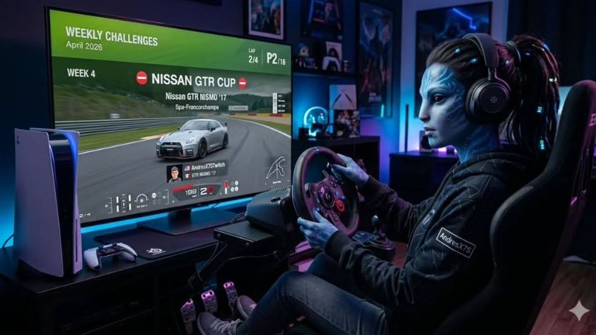 Weekly Challenges April 2026  Nissan GTR Cup Week 4