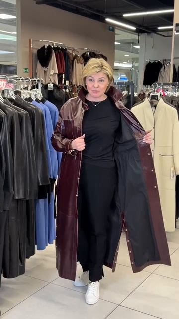 КОЛЛЕКЦИЯ ПЛАЩЕЙ ИЗ НАТУРАЛЬНОЙ ИТАЛЬЯНСКОЙ КОЖИ. 79900р