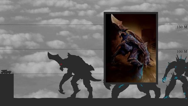 Сравнение размеров Monsterverse и Pacific Rim  Кайдзю