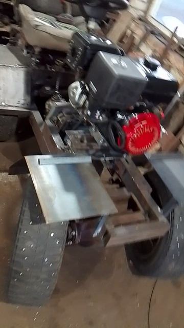 сборка минитрактора