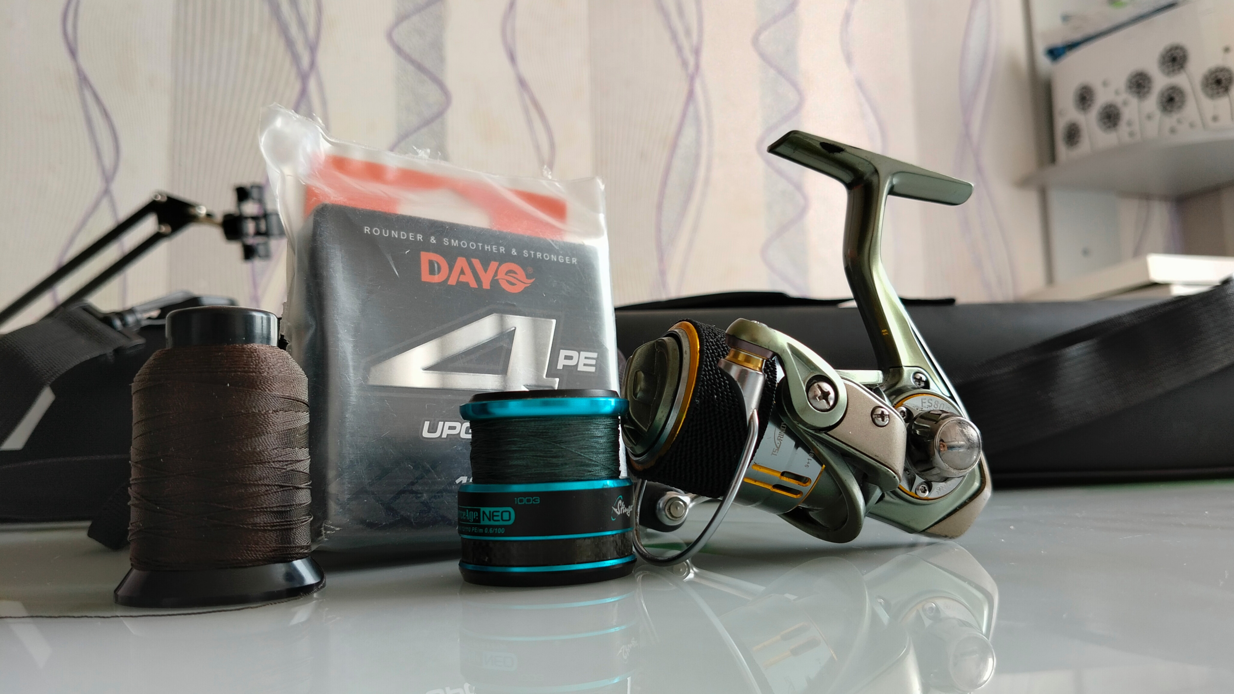 Ультралайт шнур Dayo. Намотка и отзывы