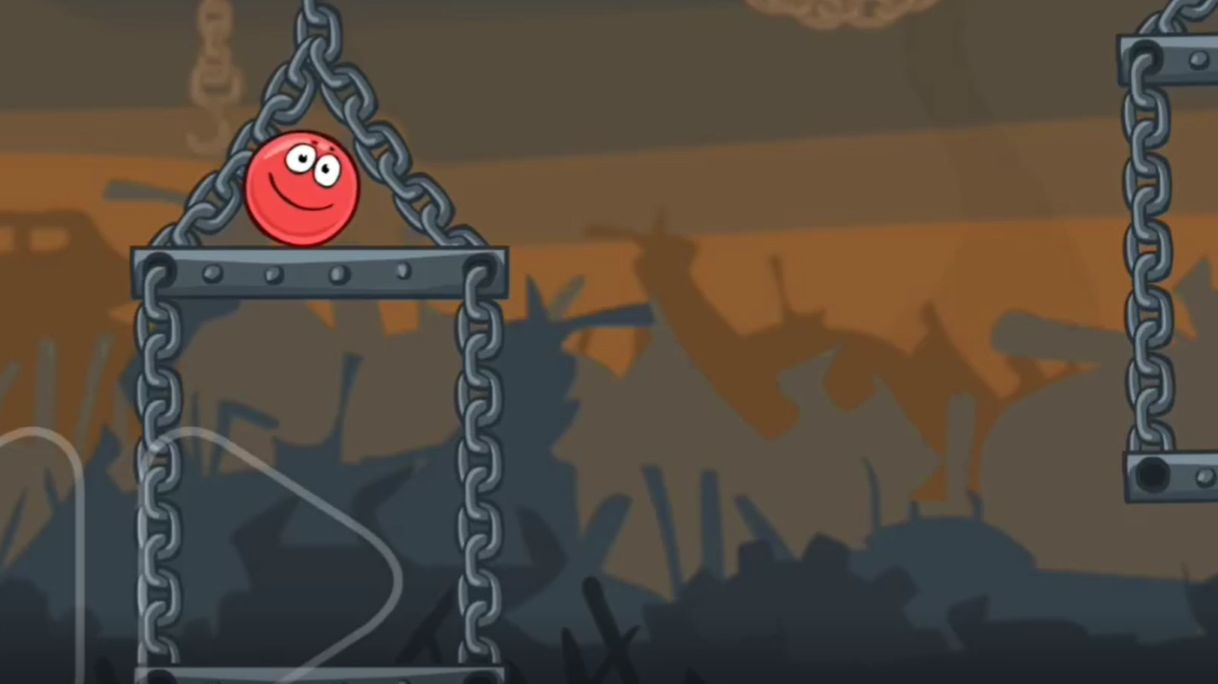 Красный шар.