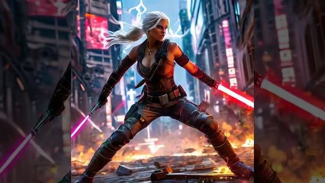 Цири Киберпанк 2