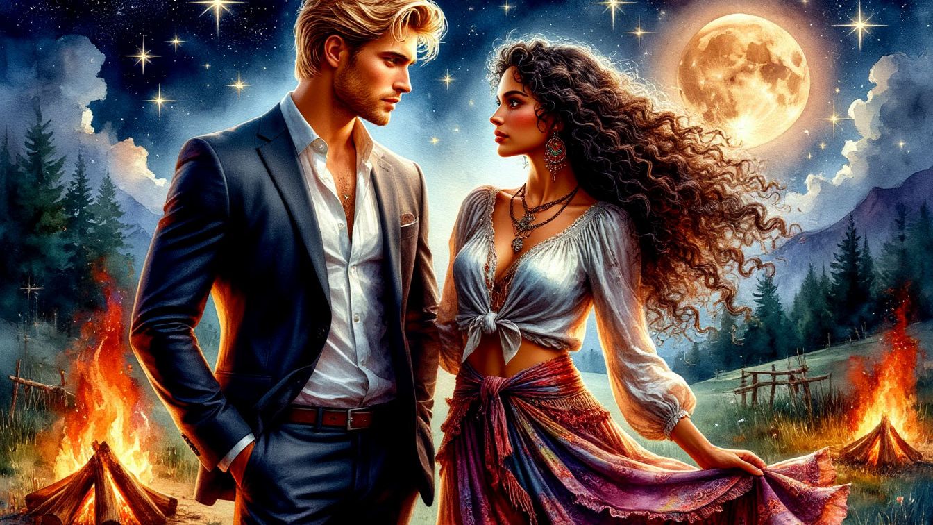 Цыганочка моя 2. Слова Л. А. Седиченко. Генерация музыки голоса в И. И. и монтаж видео тоже.