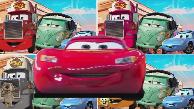 МУЛЬТИКИ ПРО МАШИНКИ  ПОЖИРАТЕЛЬ МОЛНИИ МАККУИНА и ТАНЦЫ под музыку COFFIN DANCE 