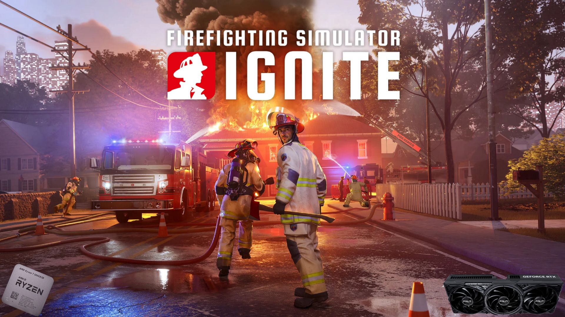 Firefighting Simulator Ignite1440pR7 5800X3DRTX 5070Ti