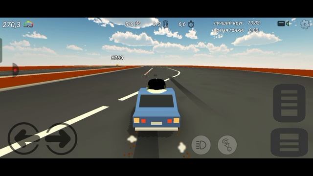 Играю в чикен Ган.  Режим гонки