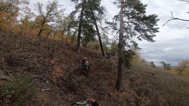 Эндуро под музыку3. Скользкие сучки