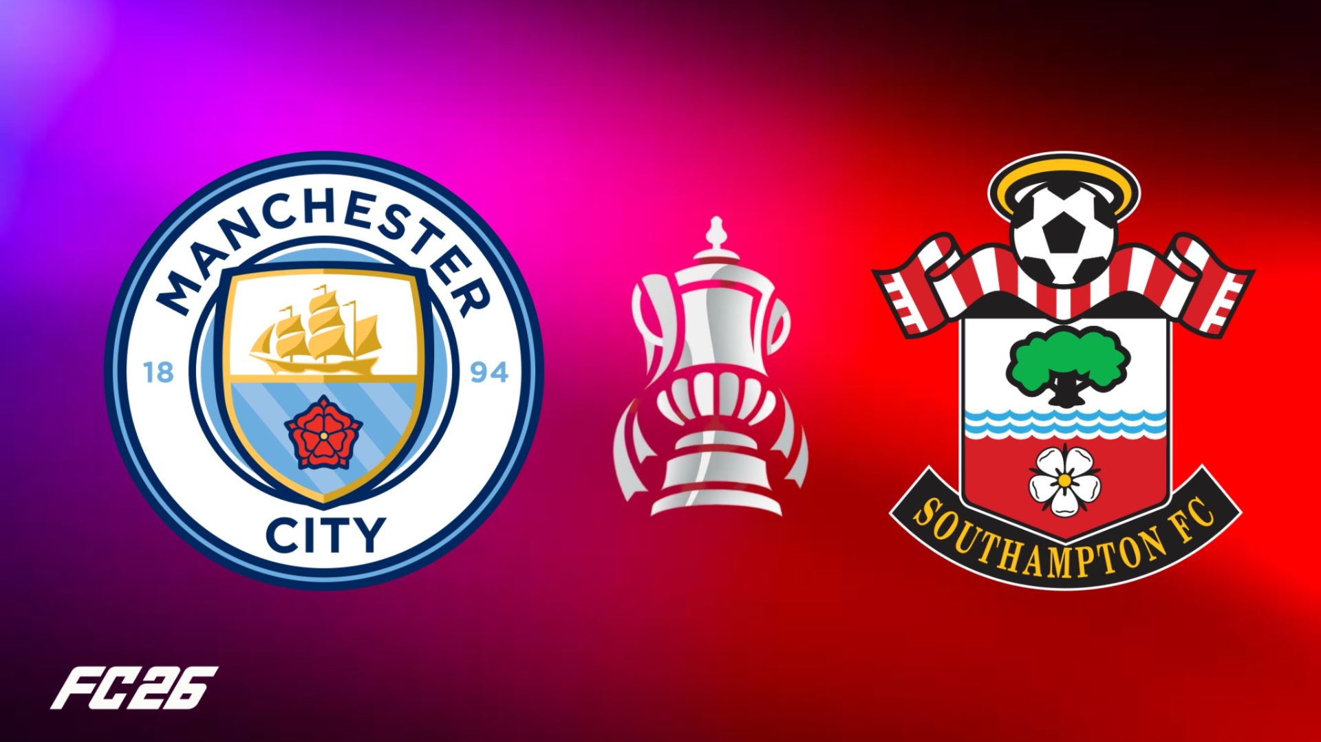 Манчестер Сити - Саутгемптон Кубок Англии 12 Полуфинал 2526 FC26