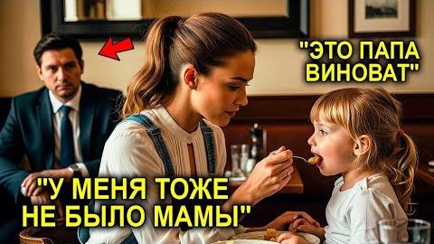 Миллионер Думал Что Никогда Не Полюбит После Потери Жены И Замер Увидев Официантку С Его Дочерью