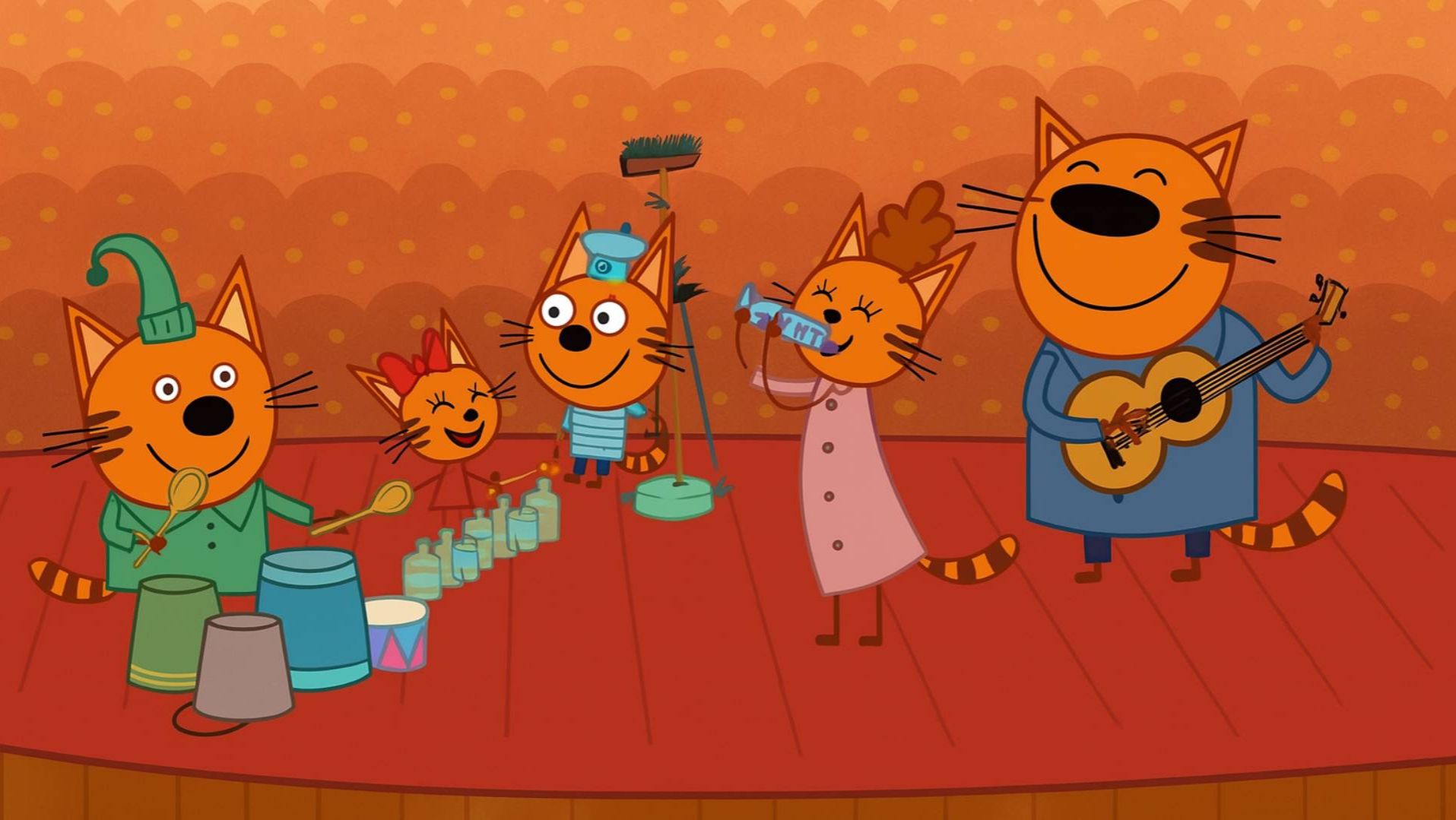 Три Кота  Мультфильм для Детей  Новые Приключения  Три Кота Мультик Смотреть  Развивающая Игра