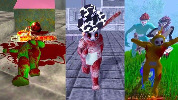 Estos SLENDYTUBBIES Son EXTRAÑOS Y ATERRADORES - Slendytubbies 3 Koringas Mod