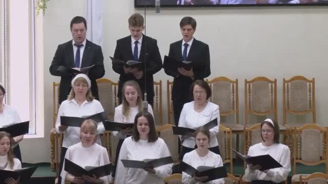 Иисус Христос воскрес!Аллилуйяаллилуйя!Хор 2 МЦ ЕХБ