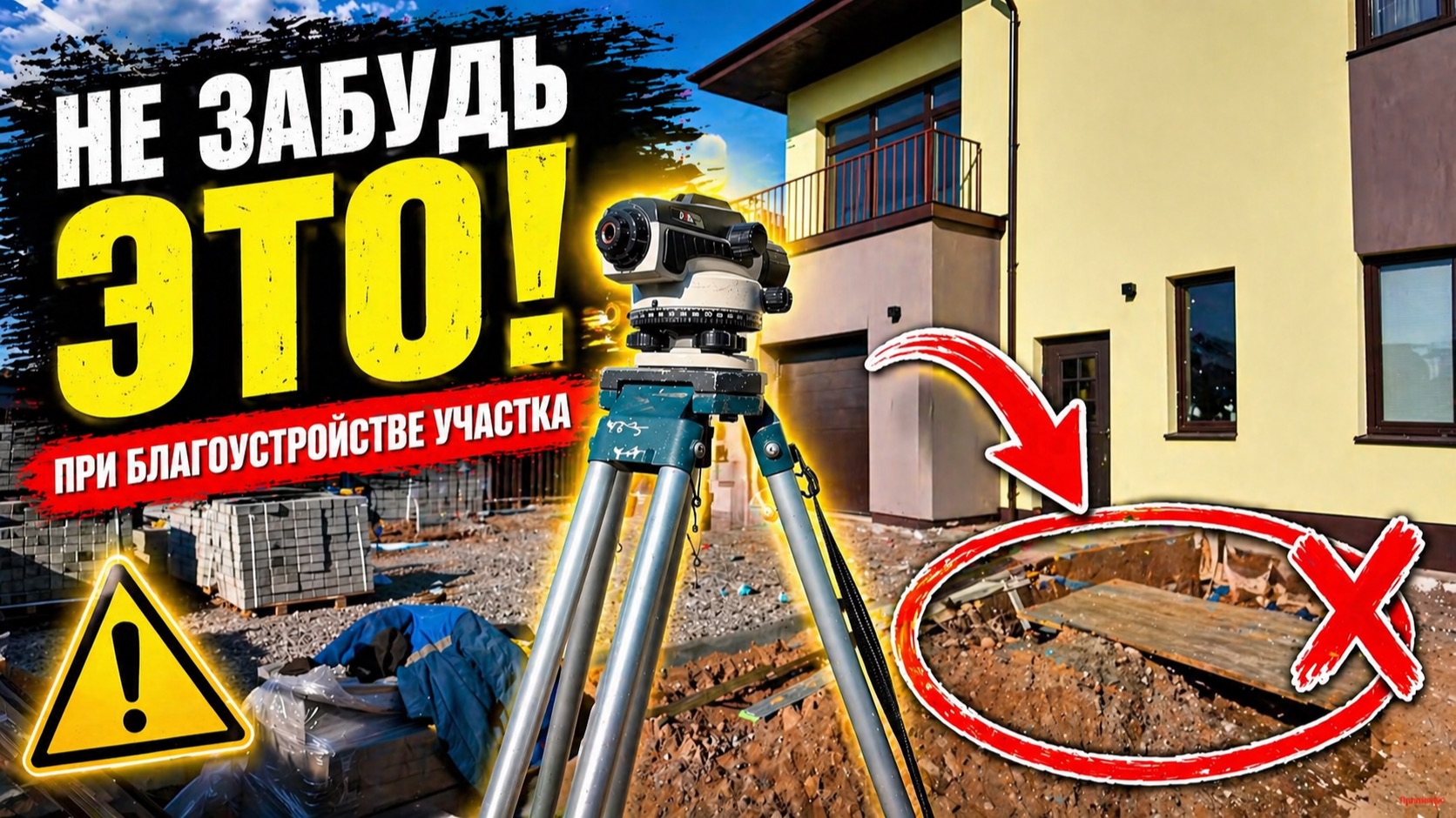 Благоустройство участка: главная ошибка которую допускают все