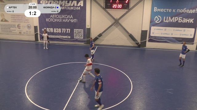 Обзор матча Артек Гурзуф - Фемида-2 Симферополь