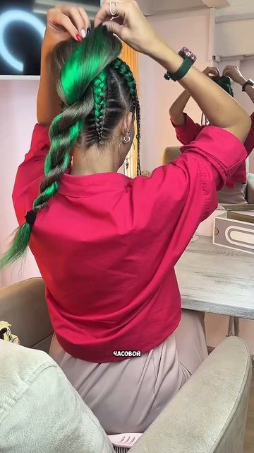 Варианты для заплетенных и натуральных волос