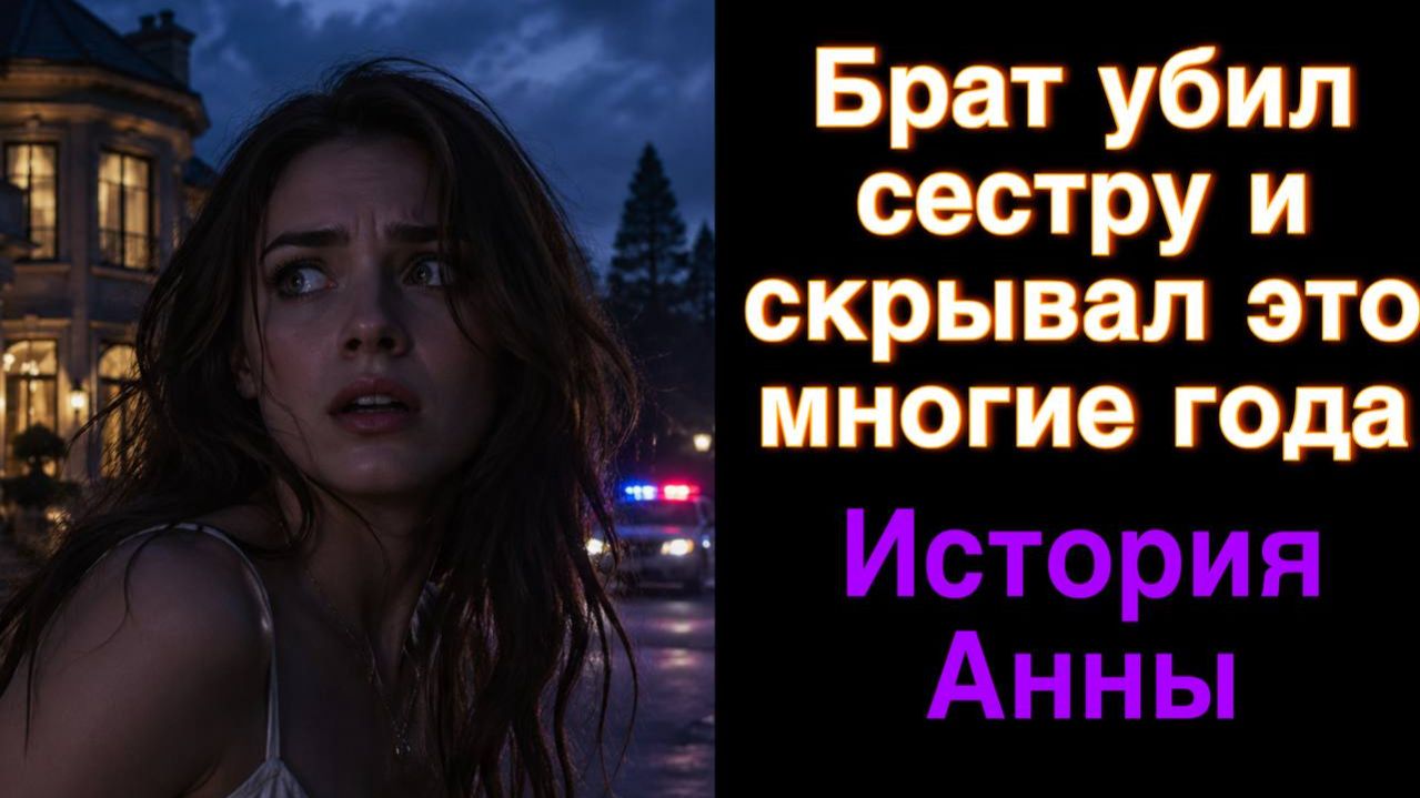 Брат убил сестру и скрывал это многие года... История Анны