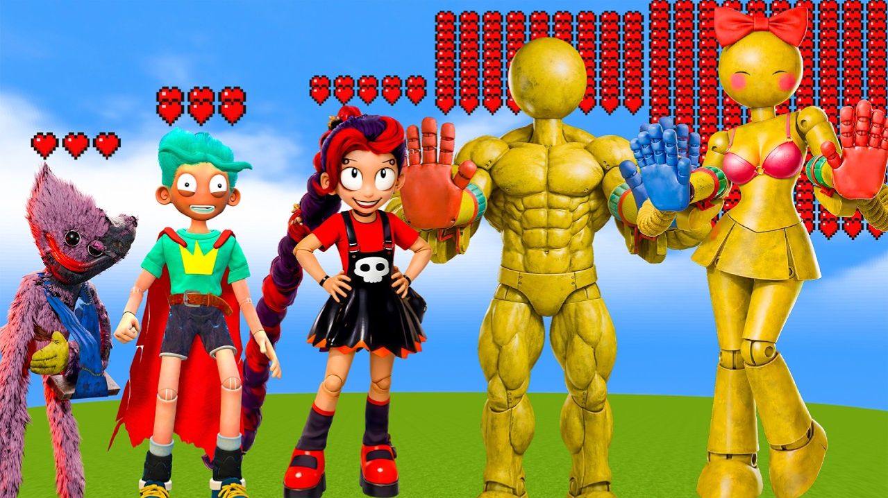 Какие новые МОБЫ Poppy Playtime БЕССМЕРТНЫ?! Minecraft