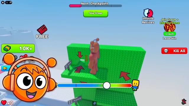 ROBLOX HEIGHT SWAP..Oren  Pinki