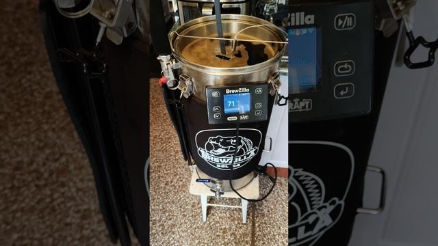 краткий обзор сусловарни пивоварни BREWZILLA 35L G4.1. нюансы использования термометра Rapt Kl24334