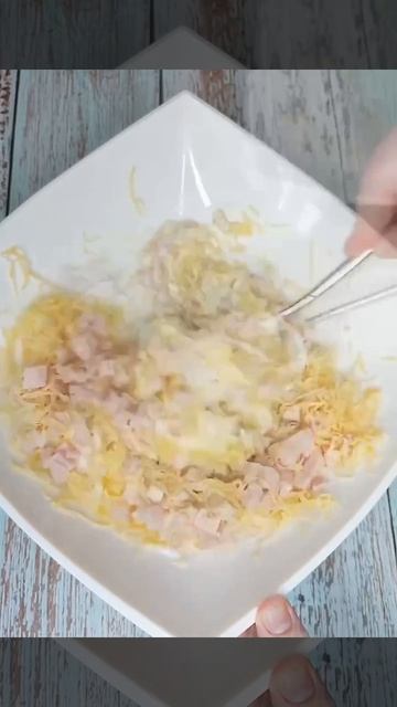  Сырные котлетки на завтрак.