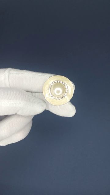 Пуговицы металлические цвет сливки Артикул 01343