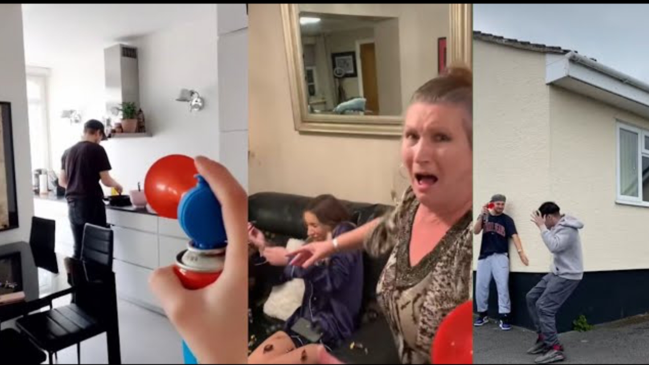 Air Horn Pranks Scary Cam Pranks  Tik Tok Compilation