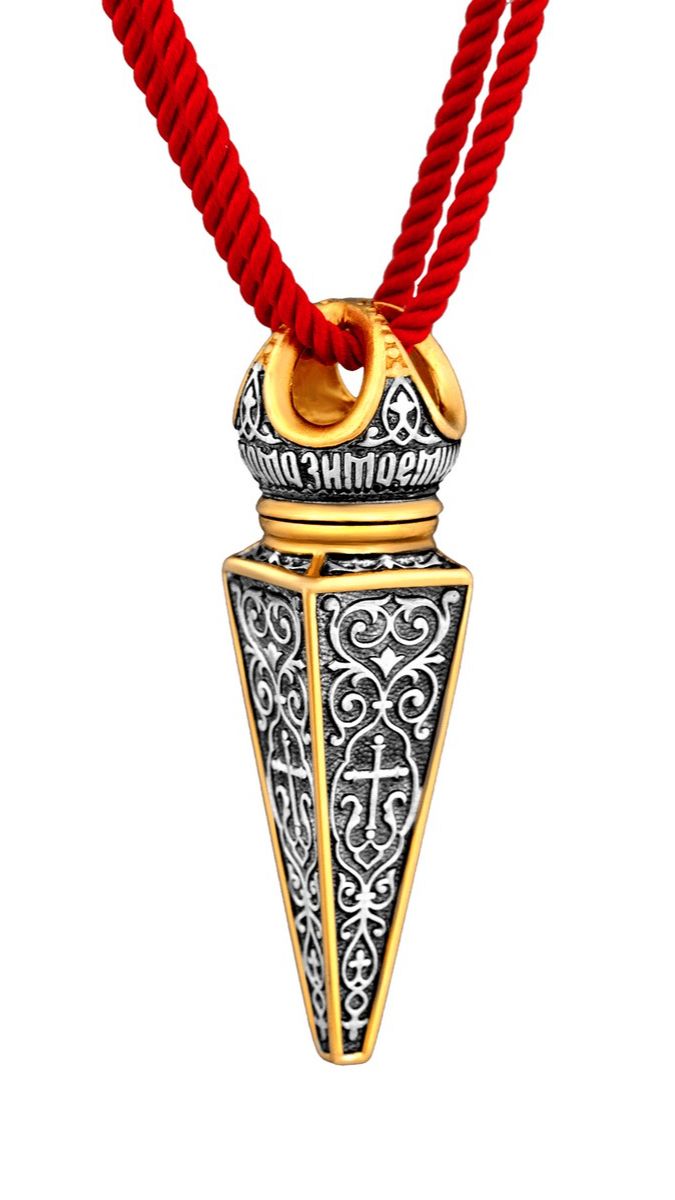 Подвеска-мощевик Обретение Веры серебро 925 проба арт. 12.301