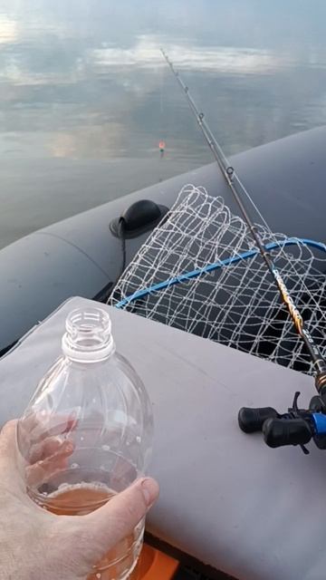 на рыбалке!