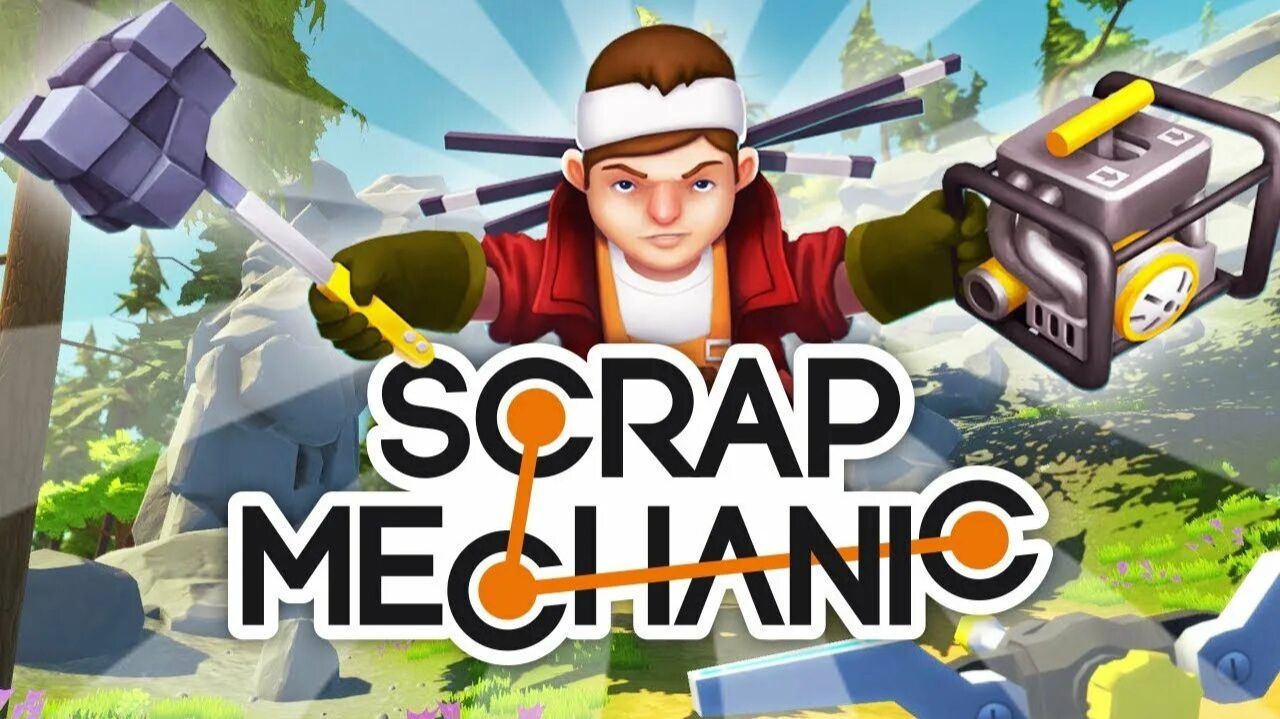 Scrap Mechanic ГАЗМОТОР И КОЛЕСА 20