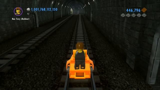 LEGO City Undercover Wii U - Secret Railroad Handcar Railroad Tour Of LEGO City