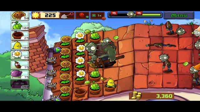 Играю в PVZ часть 15